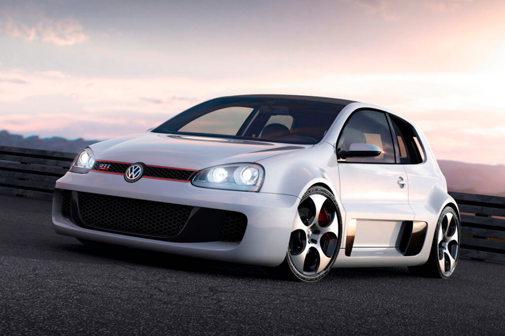 Volkswagen Golf GTI W12-650 Concept